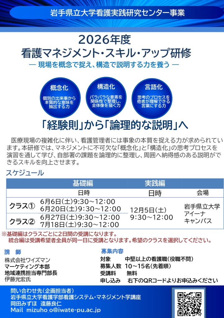 看護マネジメント研修